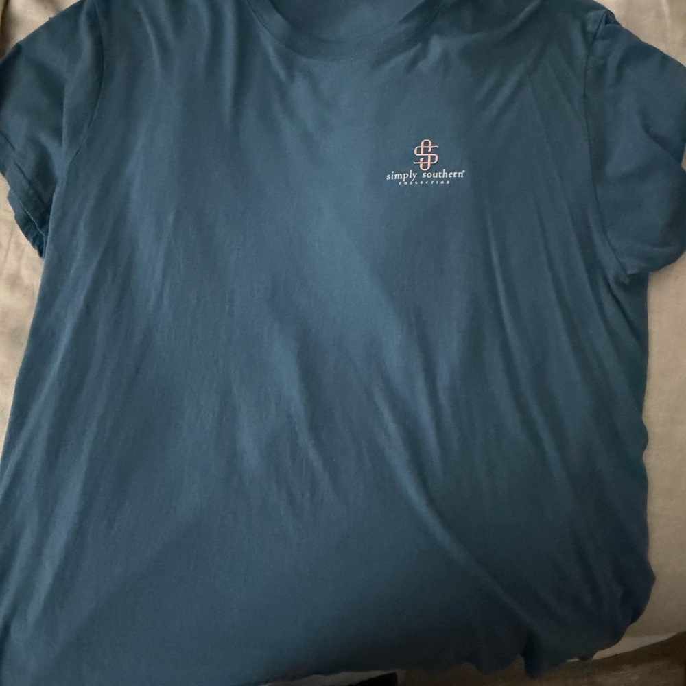 Simply Southern Teal Short Sleeve Tee